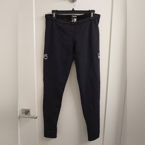 Pearl Izumi Black Men's amFIB Tights. Drawstring Waist, Zip Leg. Size L